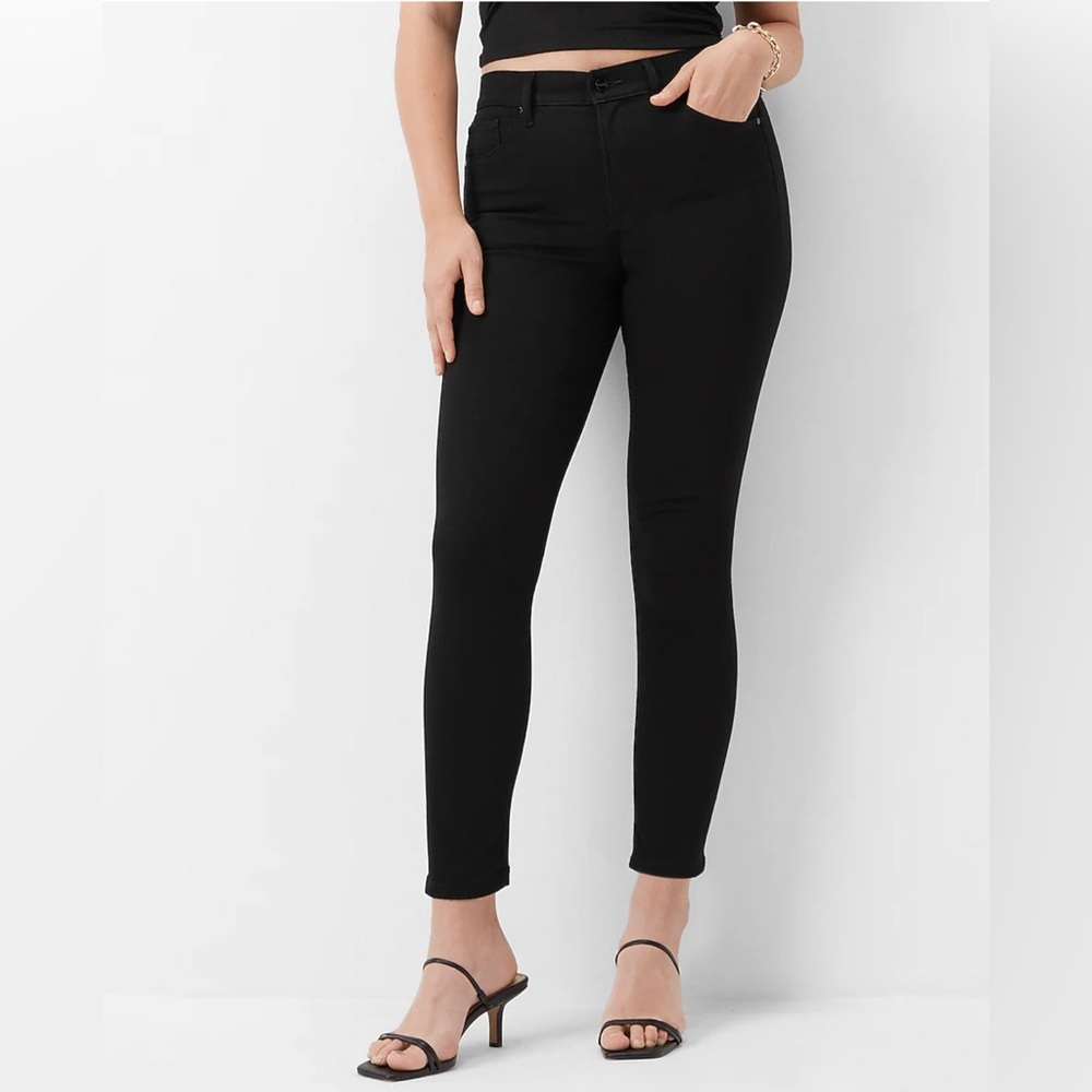 NEW! Express Skinny Mid Rise Black Pants - Size 10 Short